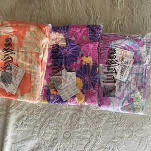 LuLa Roe Leggings - 3 for 10$ Floral Tall & Curvy